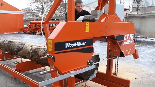 Ленточная пилорама LT15 POWER 2015