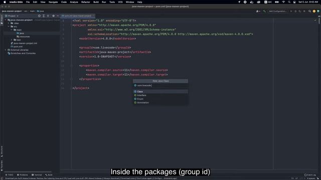 How to Create Maven Project in IntelliJ IDEA (2 mins)| Java Programming | IntelliJ IDEA | Live Code смотреть онлайн
