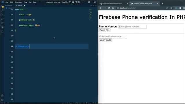 How to connect php to firebase and phone authentication || Send OTP SMS || PHP || Firebase смотреть онлайн