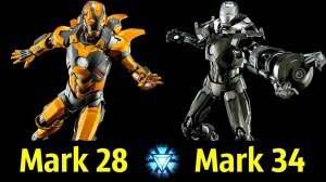 Костюмы Железного Человека (Mark 28 - Mark 34) ! Детальный Разбор (Часть 5)!