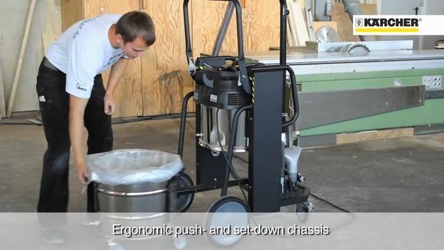 Karcher Sawdust and Wood Chipping Clean Up смотреть онлайн