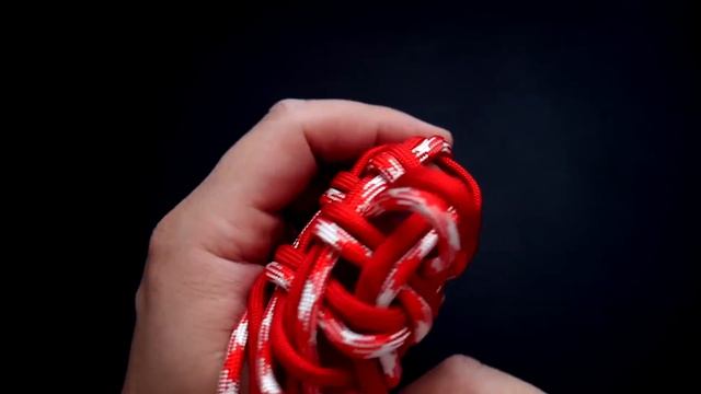 How To Tie A Large Globe Knot Paracord | 3 Color Globe Knot Tutorial