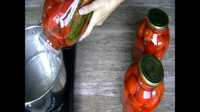 ВКУСНЕЙШИЕ МАРИНОВАННЫЕ ПОМИДОРЫ ? на Зиму . САМЫЙ ВКУСНЫЙ И ПРОВЕРЕННЫЙ Рецепт помидоров ? смотреть онлайн