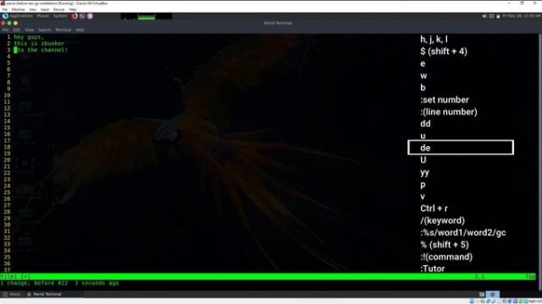 Editing Files Using VI Text Editor | Mastering Linux