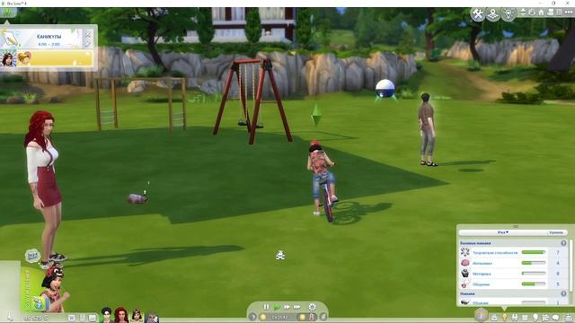 The Sims 4 : Династия Пак #34серия Неудачная работа и поездка к клиенту смотреть онлайн