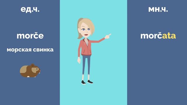 Средний род множественное число 1 падеж | Практика смотреть онлайн