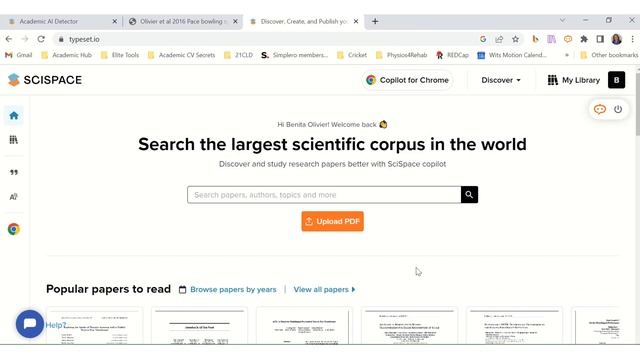 Scispace | AI For Researchers