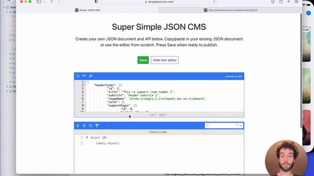 How to host a remote JSON for use in Supporter смотреть онлайн