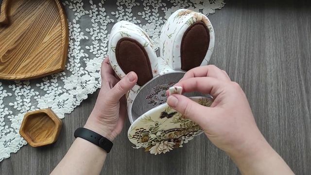 Обзор шкатулки в форме зайки. Мамины сокровища. смотреть онлайн