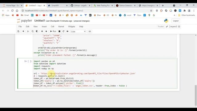 Angel Broking Smart API Integration in Python |Order Placement | Symbol-Token Mapping | Part 1(2021 смотреть онлайн