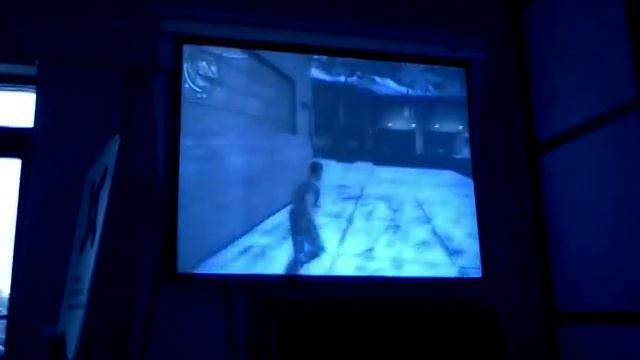 Just Cause 2 on big projector room (SONY) + HP G62 Gaming Laptop смотреть онлайн