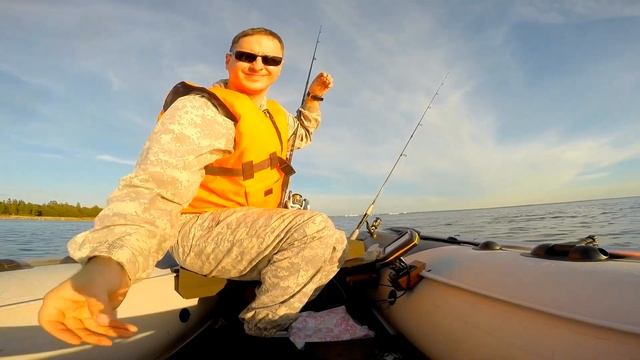 Ривьера СК лайт 3400 ,рыбалка ,финский залив смотреть онлайн