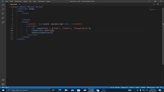 Learn JavaScript - Full Course for Beginners - Array смотреть онлайн