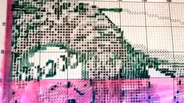 Вышивка крестом. ТАНЦОВЩИЦА. 3авершение работы. смотреть онлайн