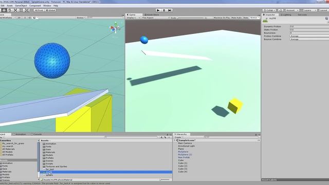 Unity3D Урок28 Что такое Collider и как работать с Collider смотреть онлайн