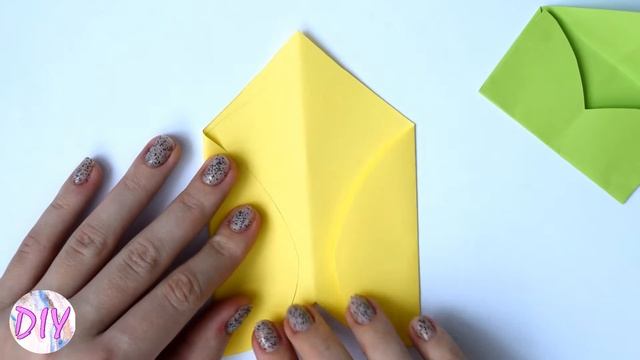 DIY Простой КОНВЕРТ из СЕРДЦА смотреть онлайн