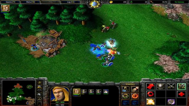 Warcraft III Reign of Chaos Human Campaign Chapter 2 смотреть онлайн
