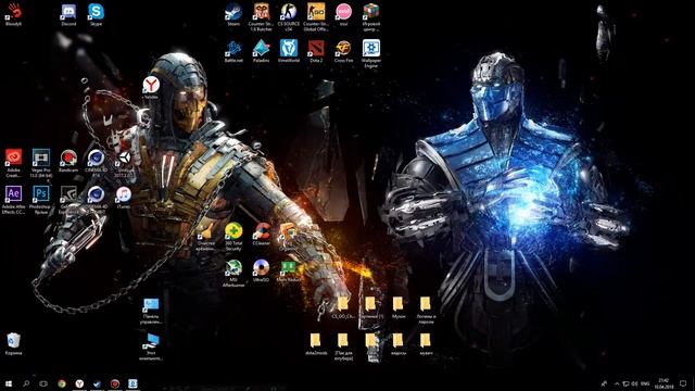 Тест проги Wallpaper Engine, топ обои на рабочий стол. смотреть онлайн