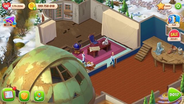 Homescapes New Room - The Observatory - Day 2 смотреть онлайн