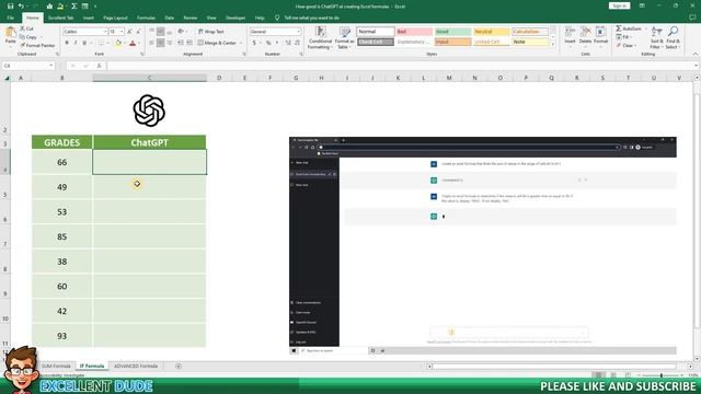 How Good Is ChatGPT at Creating Excel Formulas? смотреть онлайн