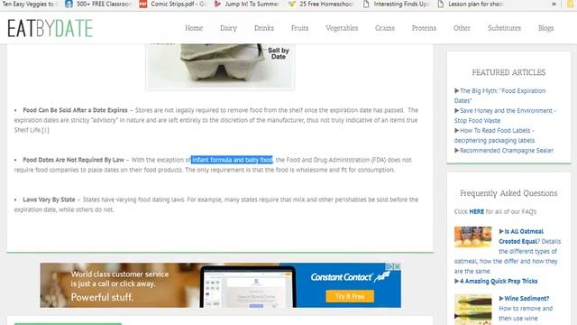 How to start a Food Business Series What is Expiration date Best By Date смотреть онлайн