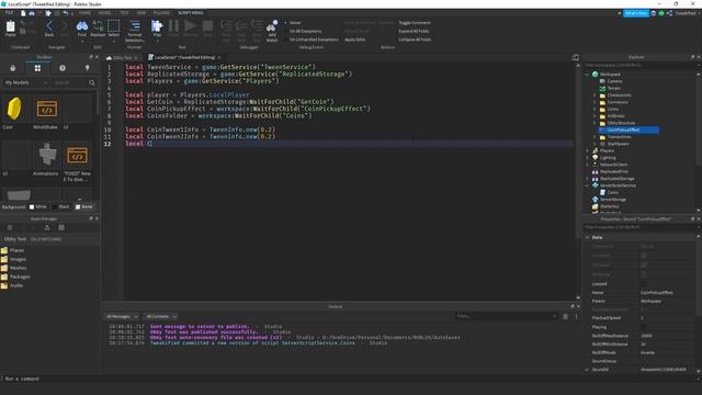 How to add SATISFYING COINS ANIMATION into your game | Roblox Scripting Tutorial смотреть онлайн