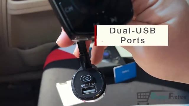 Nulaxy KM24 Bluetooth FM Transmitter Wireless Hands