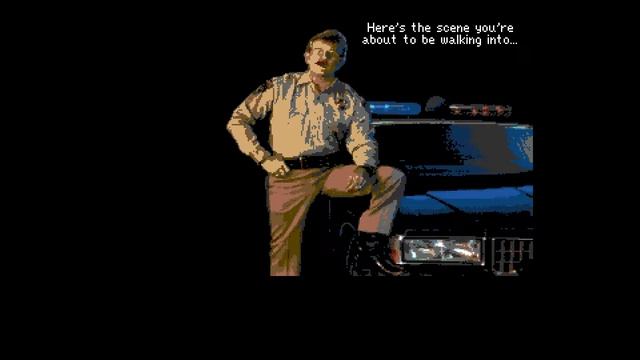 Police Quest III: The Kindred (Amiga 50Hz) - Intro