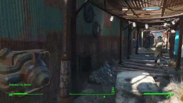 Fallout 4 - New series! using an old save to skip the first few missions смотреть онлайн