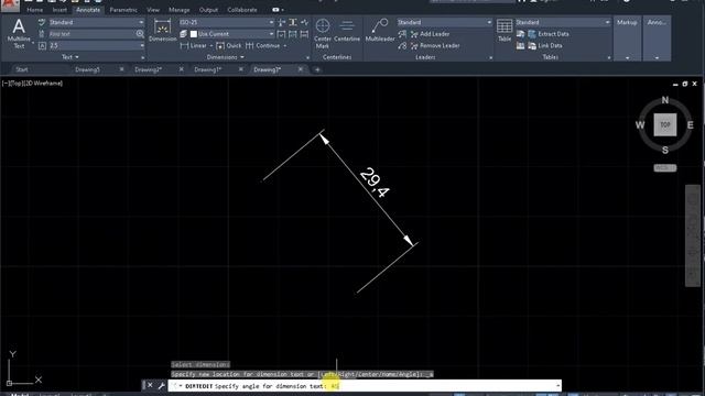 Rotate AutoCAD Dimensional Text смотреть онлайн