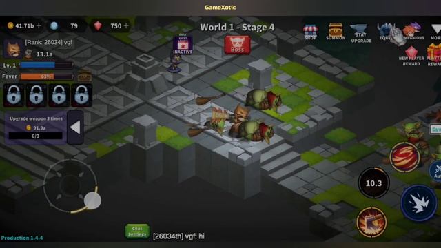 Idle Iron Knight gameplay for Android & IOS ♨️ Best RPG for mobile ❗| Mobirix game studio смотреть онлайн