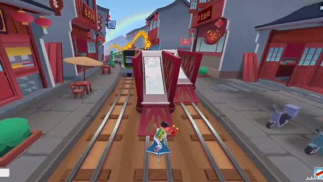 Subway Surfers Chinese Version. Suzhou. Unlock Manta Ray Board. смотреть онлайн