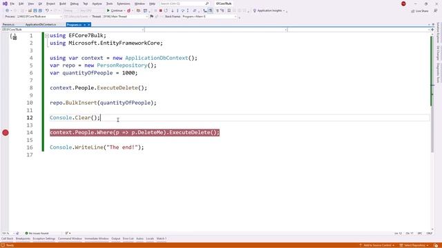 Bulk Delete and Bulk Update - Delete Thousands of Records in Seconds - Entity Framework Core 7 смотреть онлайн