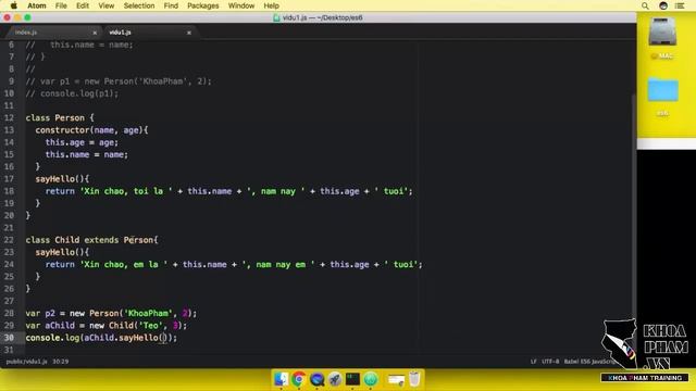 ReactJS ES6 – Bài 3: Từ khóa extends và ghi đè phương thức смотреть онлайн