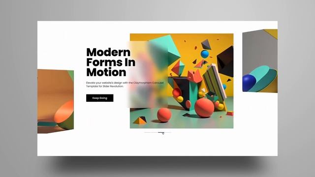 Claymorphism Carousel for Wordpress смотреть онлайн