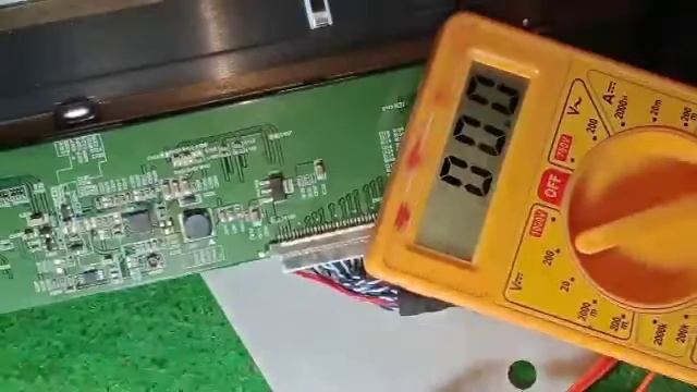 19 inch Lcd Led Tv || white display || no picture || Panel fault Repair solution in Hindi || смотреть онлайн