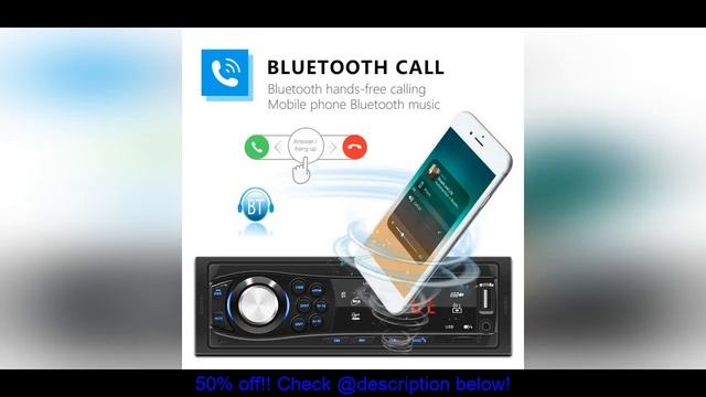 Review SWM-1028 New 12V Universal Car Bluetooth Mp3 Player Supports TF Card U Disk FM Car Radio смотреть онлайн