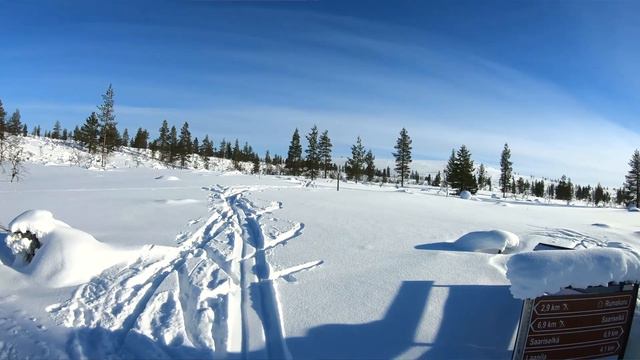 Karvapohjasuksilla Saariselällä 15km: Onko hyvät? Laanila-Piispanoja-Rumakuru-Iisakkipää смотреть онлайн