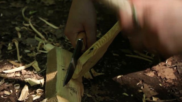 Как ножом сделать ложку из дерева смотреть онлайн