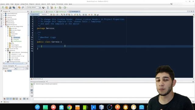 Projeto em java - Barbearia - Aula 12 - Envio de email em java 2019 смотреть онлайн