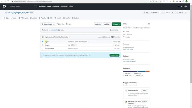 Меняю формат выхода видео + стили Урок 19 Django 4 E-Commerce #python #django4 #djangoecomerce смотреть онлайн