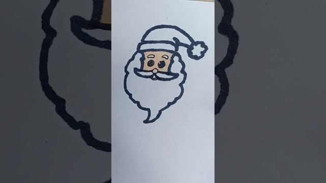 Новогодний рисунок дед мороз ????.#новыйгод смотреть онлайн