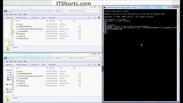 Demo of various starting methods of an Oracle database - Database Tutorial 39 смотреть онлайн