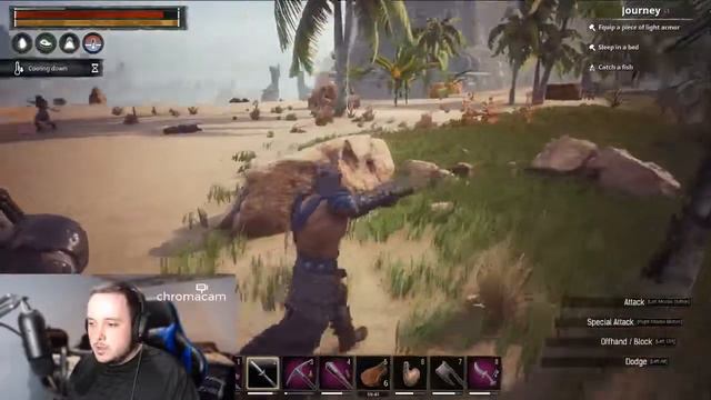 Conan Exiles- WE SURVIVE OUR FIRST PURGE....barely смотреть онлайн