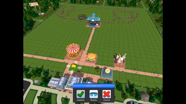 RollerCoaster Tycoon TOUCH IOS / Android Gameplay HD