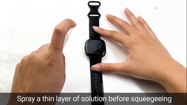 Fitbit Versa 4 / Sense 2 Smartwatch Screen Protector Installation Instructions Video by ArmorSuit смотреть онлайн