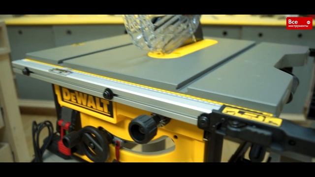 Обзор настольной пилы DEWALT DWE7492 смотреть онлайн