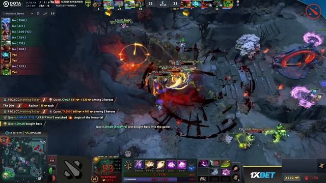 QUEST vs PSG.LGD - UPPER BRACKET SECURED - BALI MAJOR 2023 смотреть онлайн