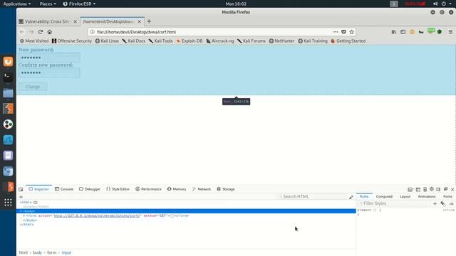 How to perform CSRF attack on dvwa - Medium Security - alokkumar0200 смотреть онлайн