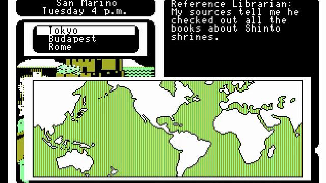 TRS-80 Color Computer - Where in the World is Carmen Sandiego? смотреть онлайн